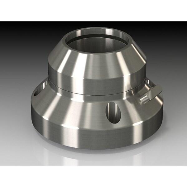 3.19 in. H x 5.12 in. W x 5.12 in. L, 304 Stainless Steel